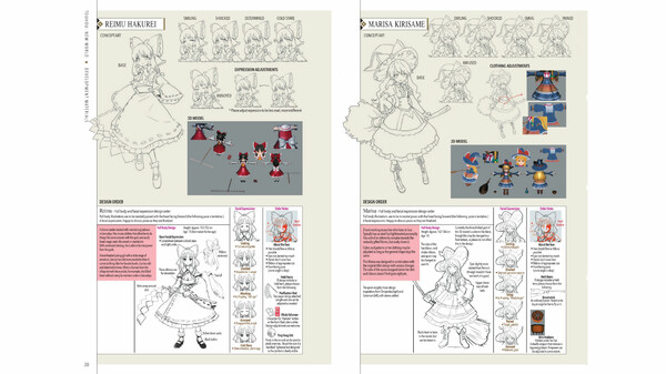 Touhou: New World - Artbook.