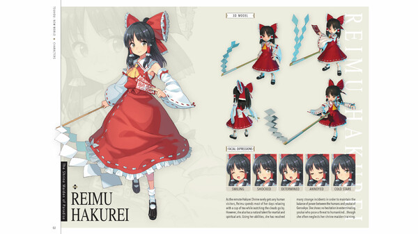 Touhou: New World - Artbook.
