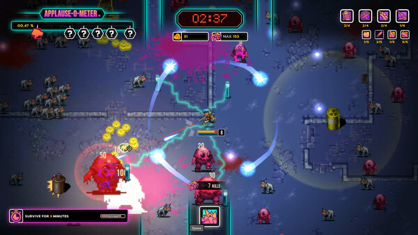 Screenshot z Nuclear Gladiators 3000