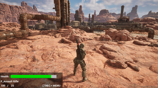 Screenshot z Multiplayer Mercs