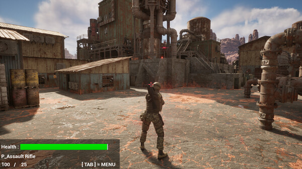 Screenshot z Multiplayer Mercs