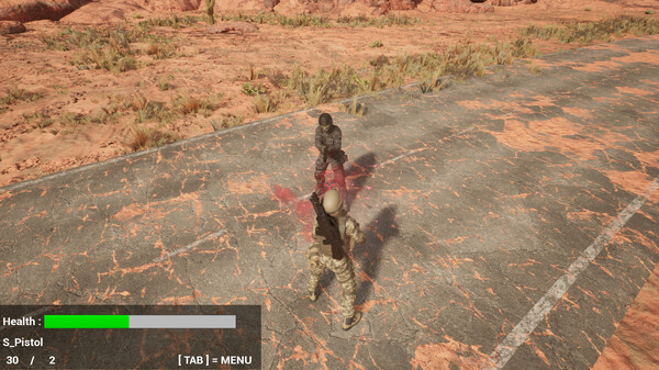 Screenshot z Multiplayer Mercs