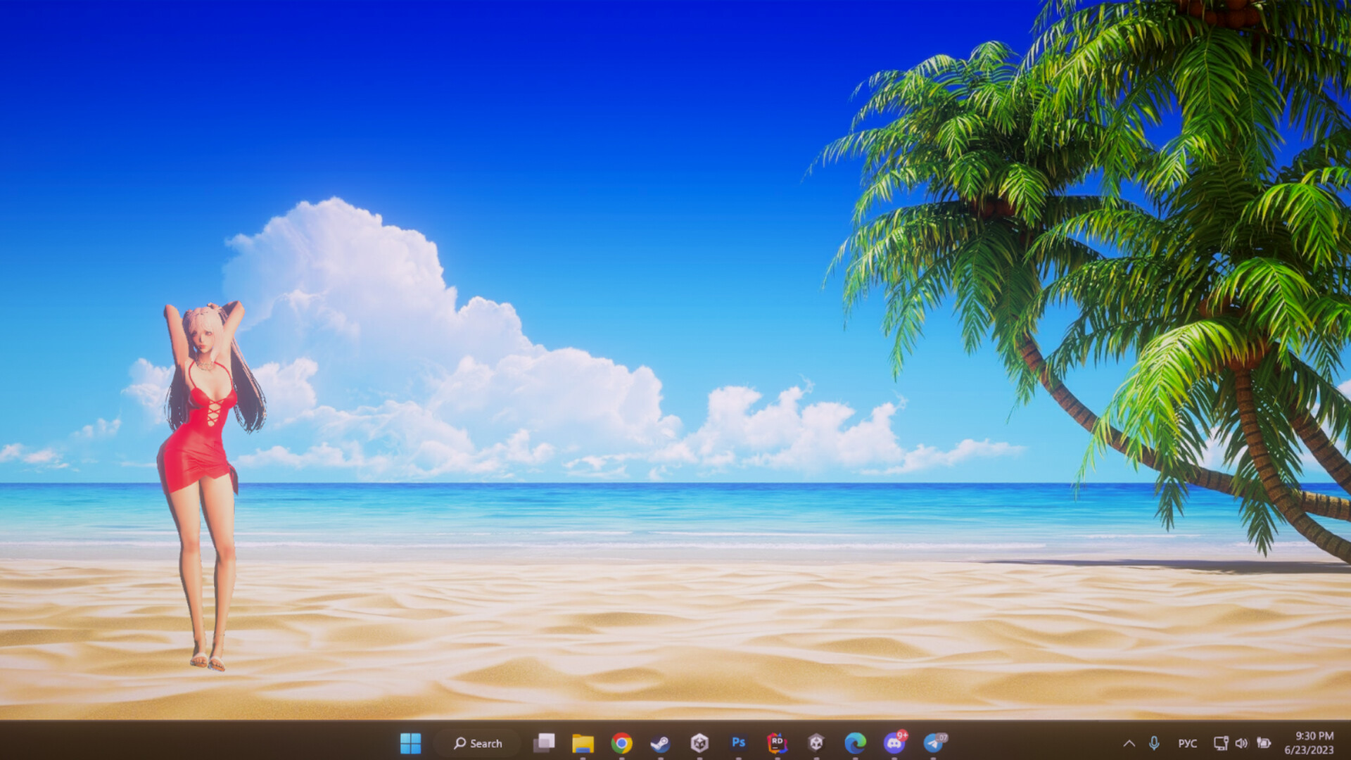 Desktop Beach Girls screenshot #5