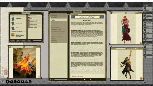 Fantasy Grounds - Pathfinder RPG - Pathfinder Companion Legacy of Fire Players Guide
