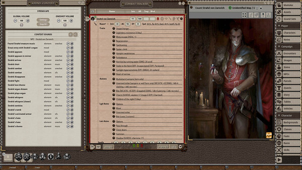 Fantasy Grounds - D&D Curse of Strahd - Syrinscape Sound Link Pack