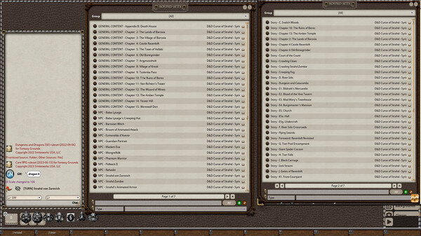 Fantasy Grounds - D&D Curse of Strahd - Syrinscape Sound Link Pack