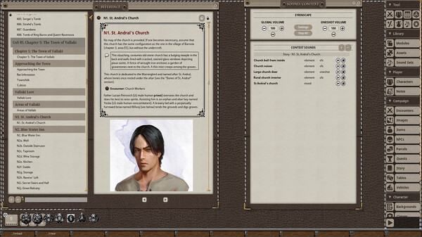 Fantasy Grounds - D&D Curse of Strahd - Syrinscape Sound Link Pack