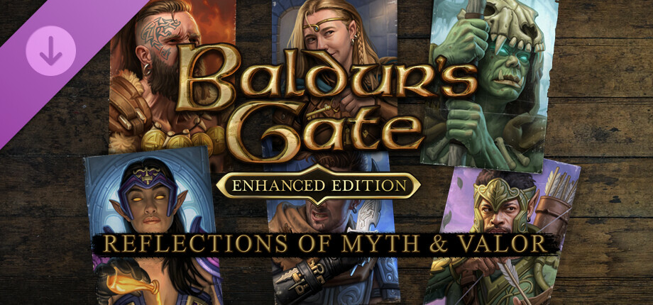 Baldur's Gate: Reflections Of Myth & Valor cover art