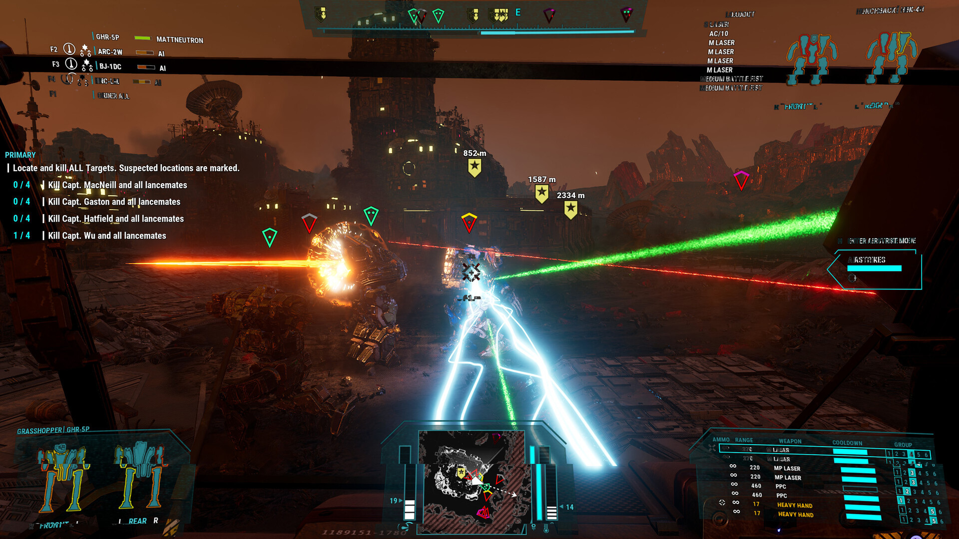 MechWarrior 5: Mercenaries - The Dragon's Gambit 스크린샷 4