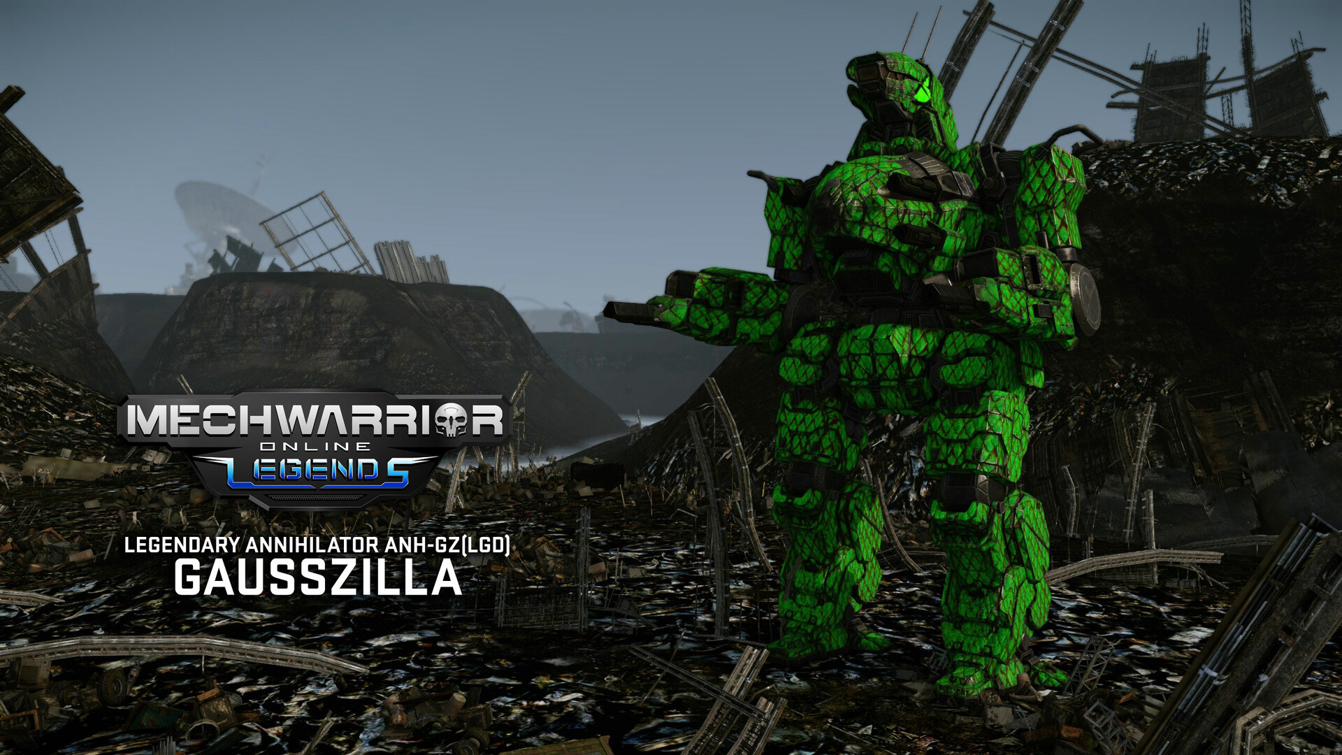 MechWarrior Online™ - Gausszilla Legendary Mech Pack Featured Screenshot #1