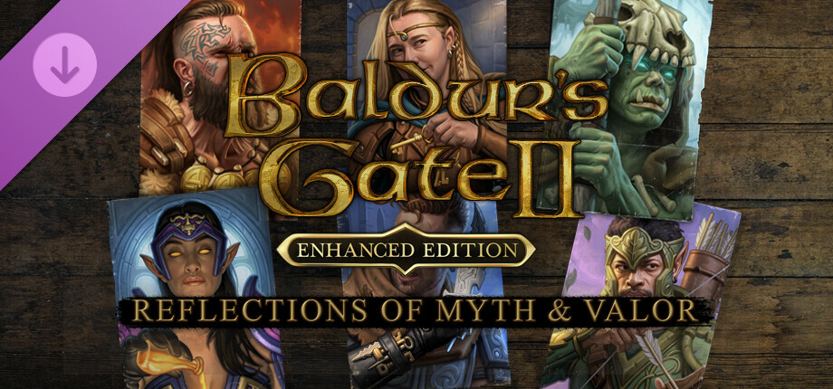 Baldur's Gate II: Reflections Of Myth & Valor cover art