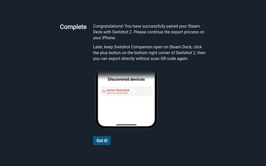 Switshot Companion screenshot 4