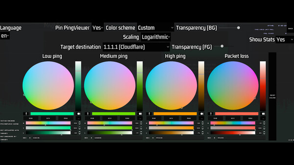 Screenshot z PingViewer Screenshot z PingViewer