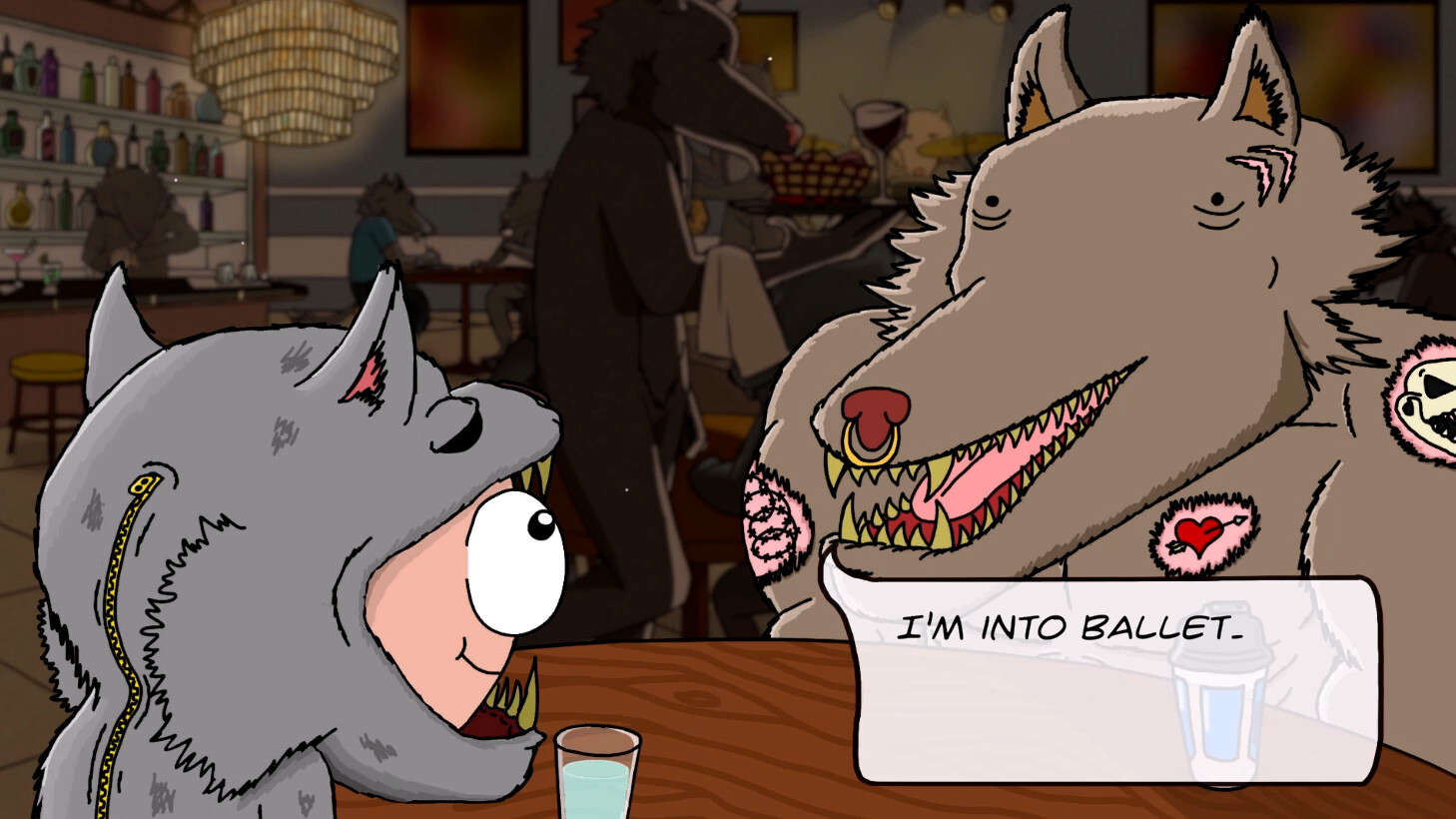 Undercover Speed Dating (With Wolves) screenshot 1