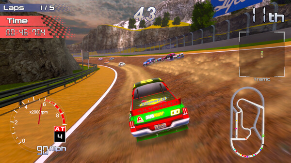 Speed Truck Racing screenshot 1