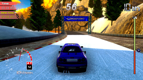 Rally Rock 'N Racing screenshot 2
