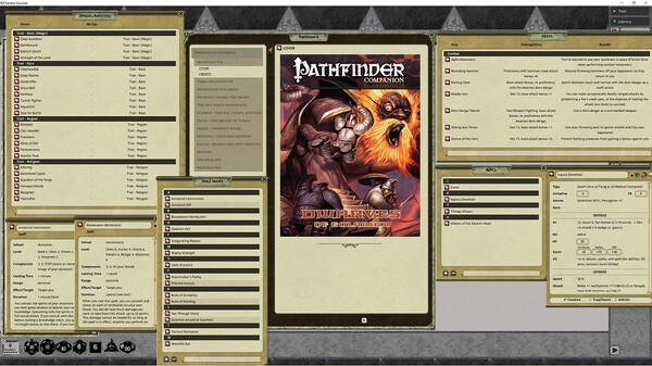 Fantasy Grounds - Pathfinder RPG - Pathfinder Companion: Dwarves of Golarion