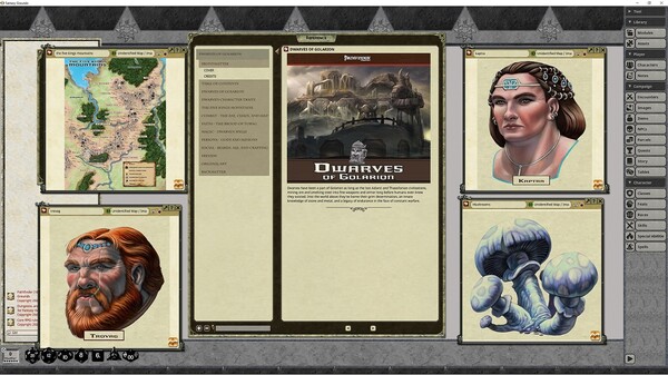 Fantasy Grounds - Pathfinder RPG - Pathfinder Companion: Dwarves of Golarion