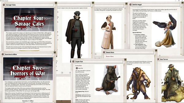 Fantasy Grounds - Weird War I: War Master's Handbook