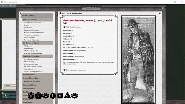 Fantasy Grounds - D&D Classics: 9439 Adam's Wrath (2E)
