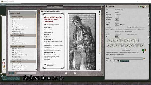 Fantasy Grounds - D&D Classics: 9439 Adam's Wrath (2E)