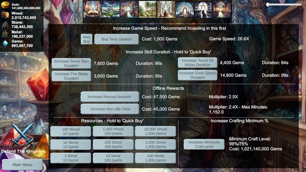 Heros and Monsters: Idle Incremental screenshot 4