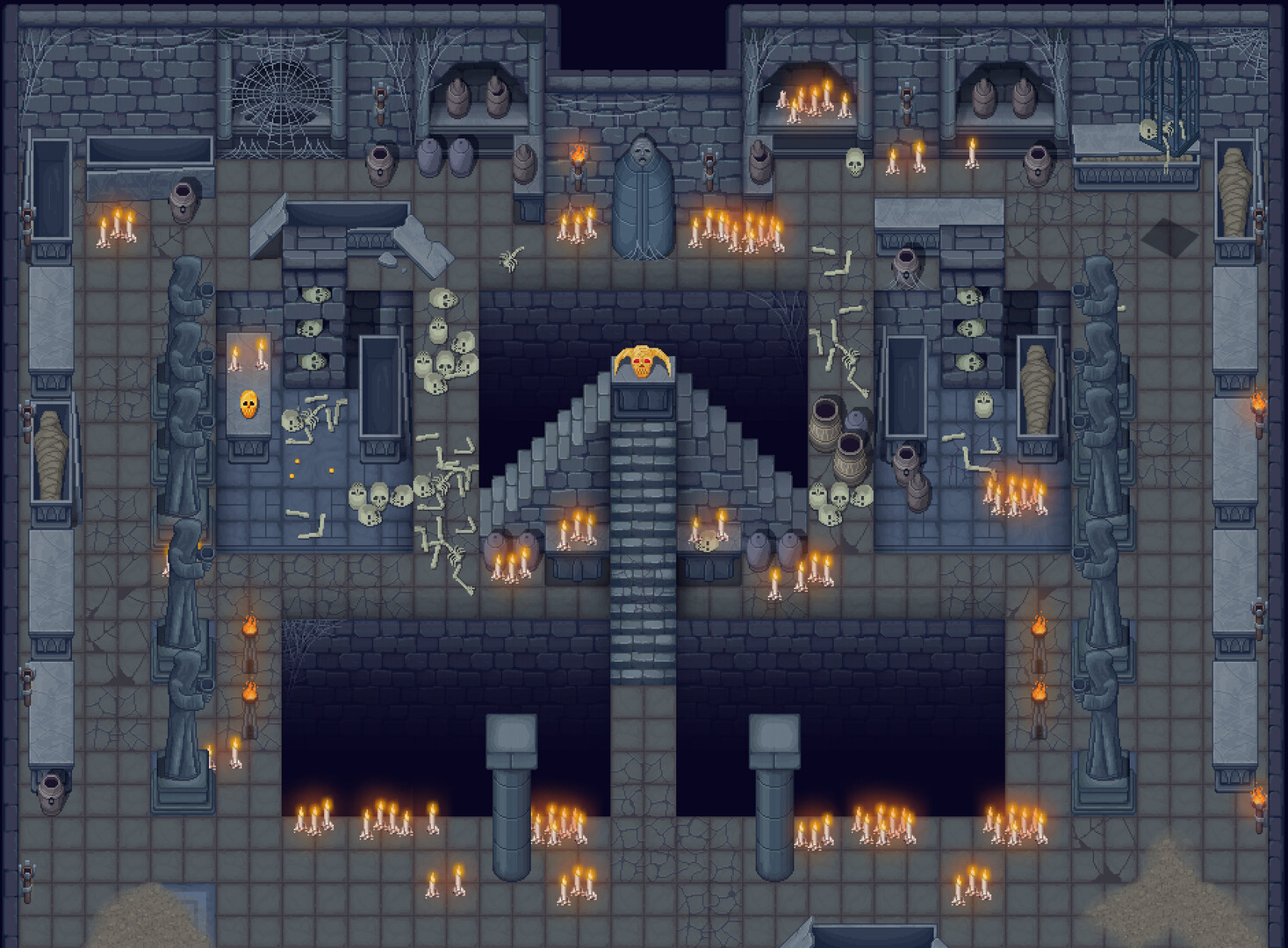 RPG Maker MV - Winlu Fantasy Tileset - Dungeon Featured Screenshot #1