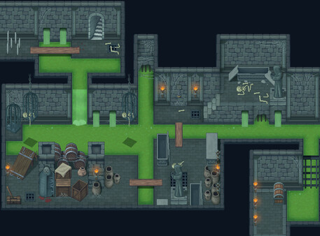 RPG Maker MZ - Winlu Fantasy Tileset - Dungeon screenshot 8