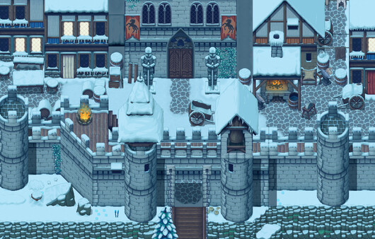 RPG Maker MZ - Winlu Fantasy Tileset - Exterior Winter