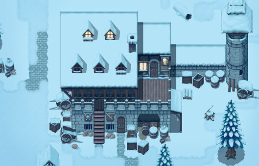 RPG Maker MZ - Winlu Fantasy Tileset - Exterior Winter screenshot 7