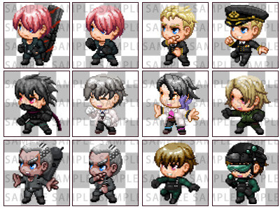 RPG Maker MZ - Soldier Character Pack 2