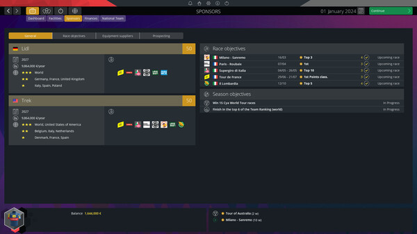 Pro Cycling Manager 2024 game for Linux 1