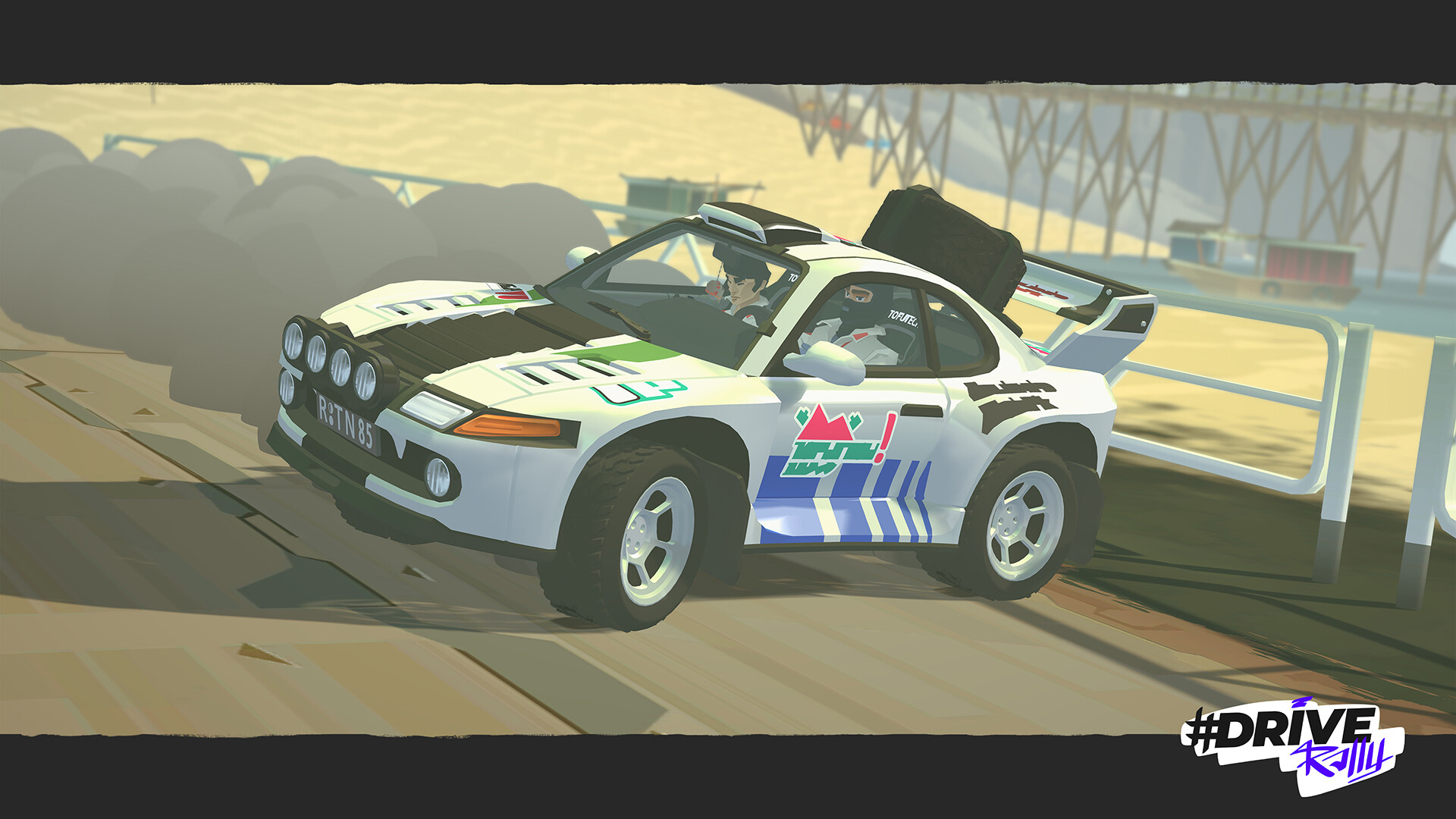 screenshot of #DRIVE Rally 9