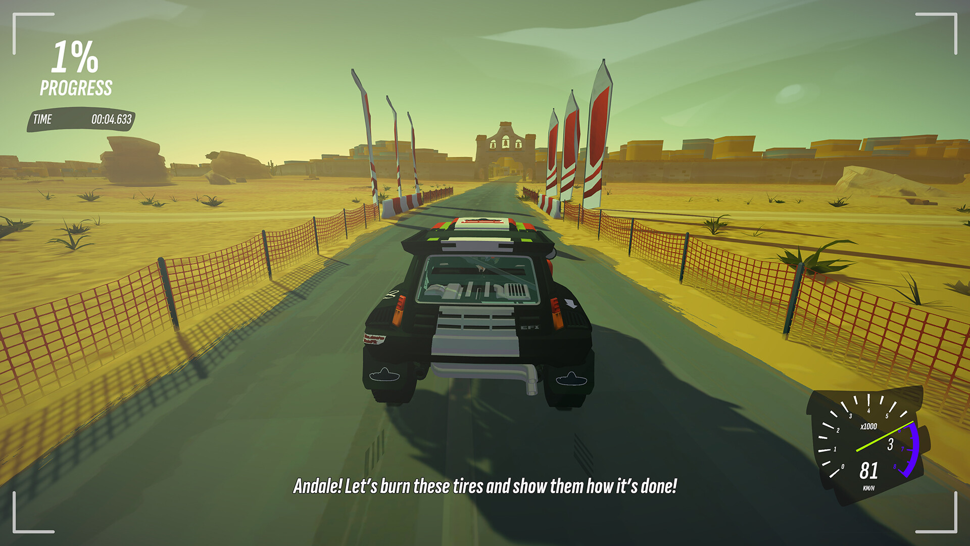 screenshot of #DRIVE Rally 5