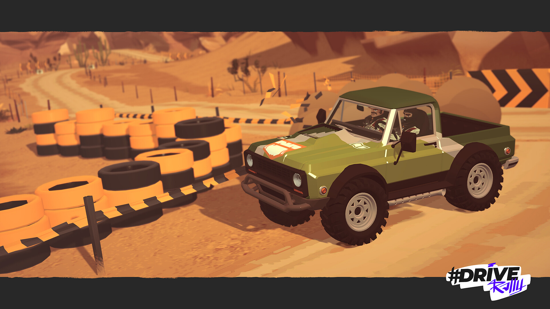 screenshot of #DRIVE Rally 7