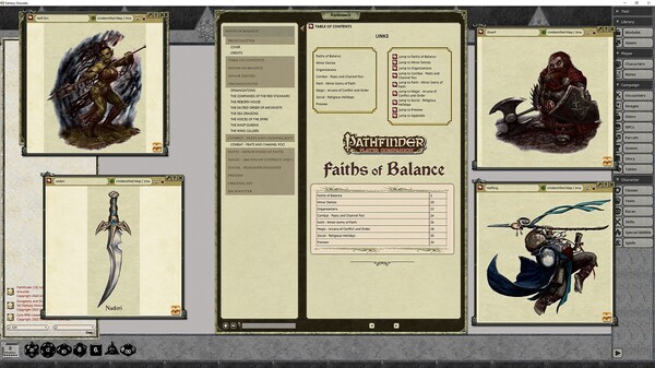 Fantasy Grounds - Pathfinder RPG - Pathfinder Companion: Faiths of Balance