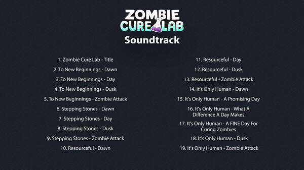 Zombie Cure Lab - Official Soundtrack