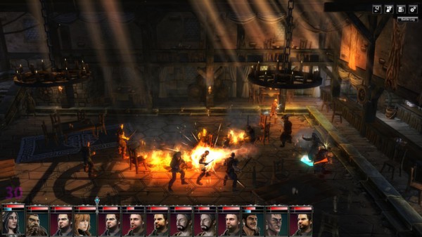 Screenshot z Blackguards