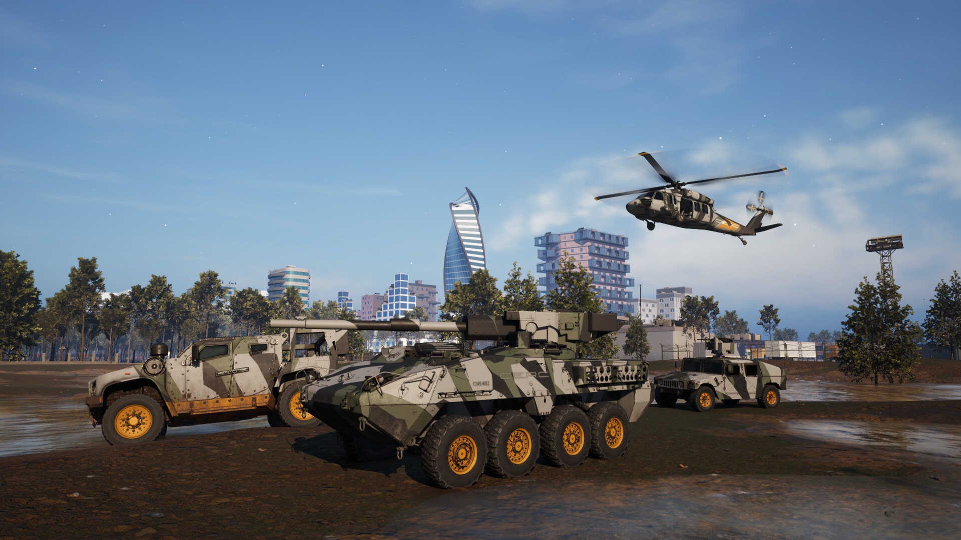 Cepheus Protocol - Support Pack Vehicle Camo NATO Collection Featured Screenshot #1