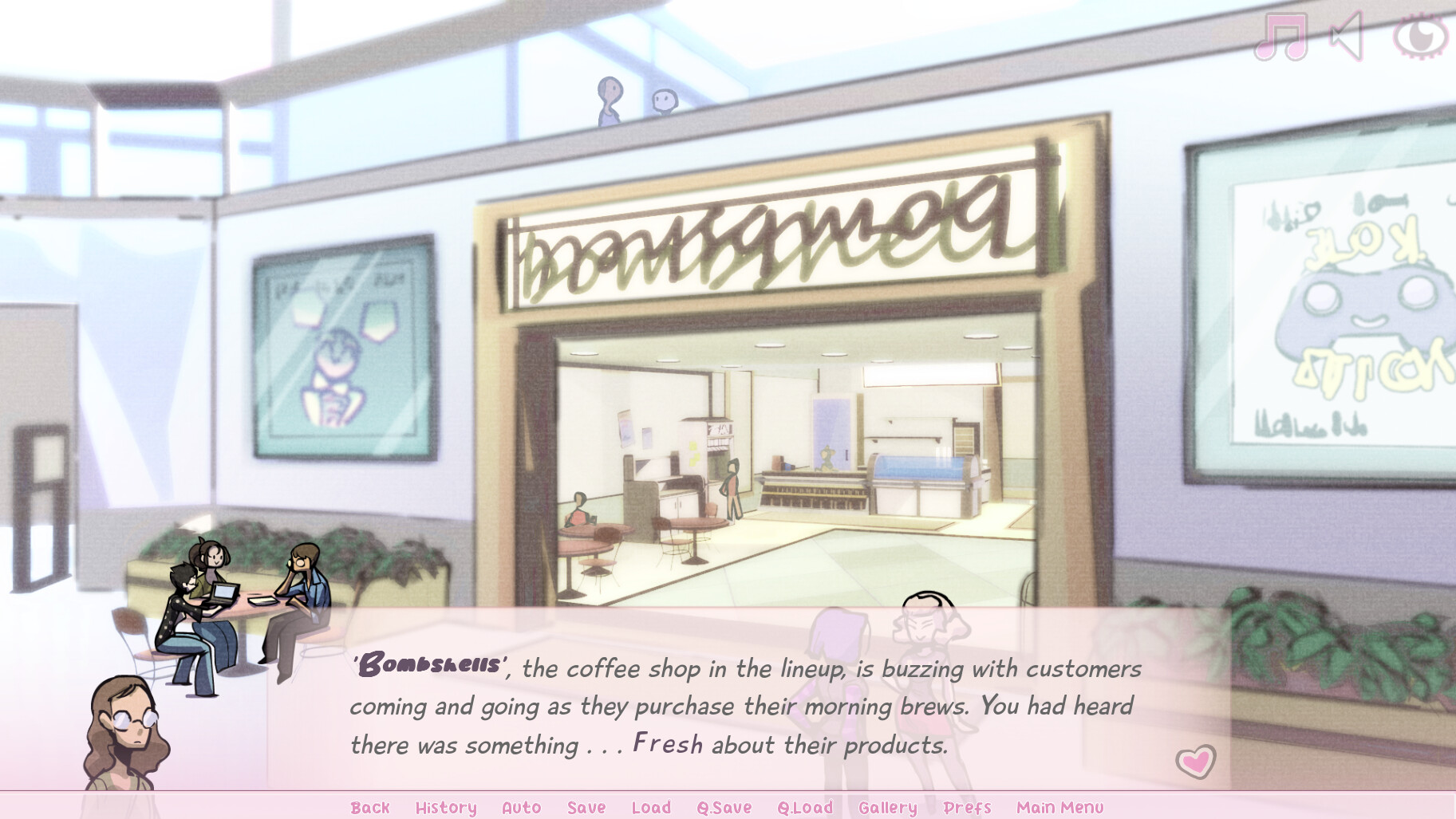 Bombshell Barista: Speed Dating on Steam