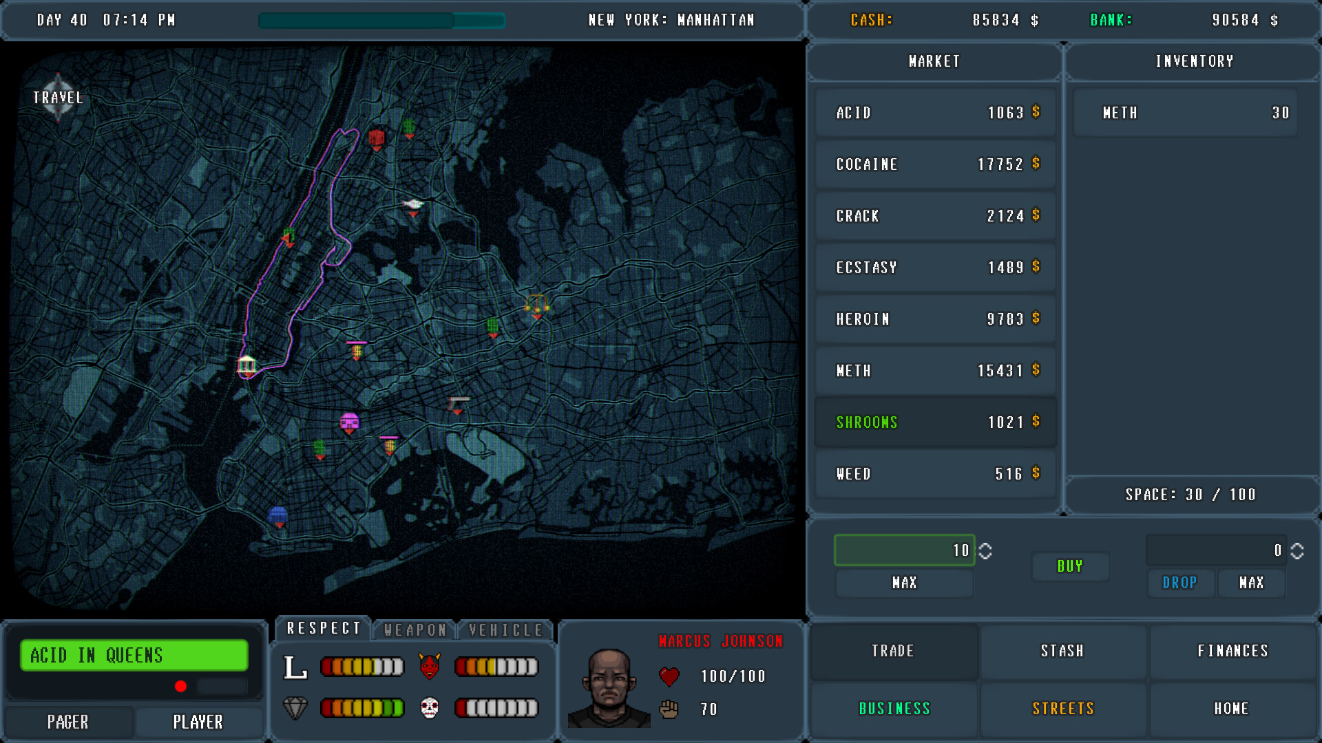 PUSHER - Drug Tycoon screenshot #1