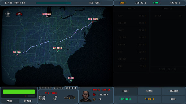 Screenshot 2 of PUSHER - Drug Tycoon - additional gameplay view