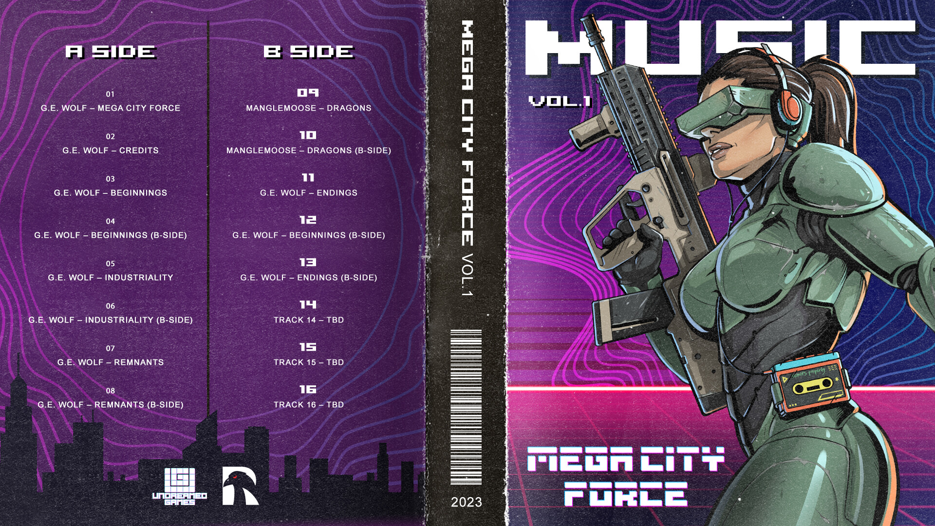 Mega City Force Soundtrack Featured Screenshot #1