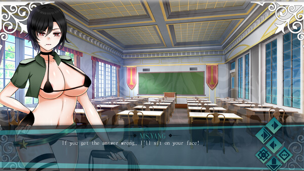 Screenshot z Doki Boki International Hentai Language School