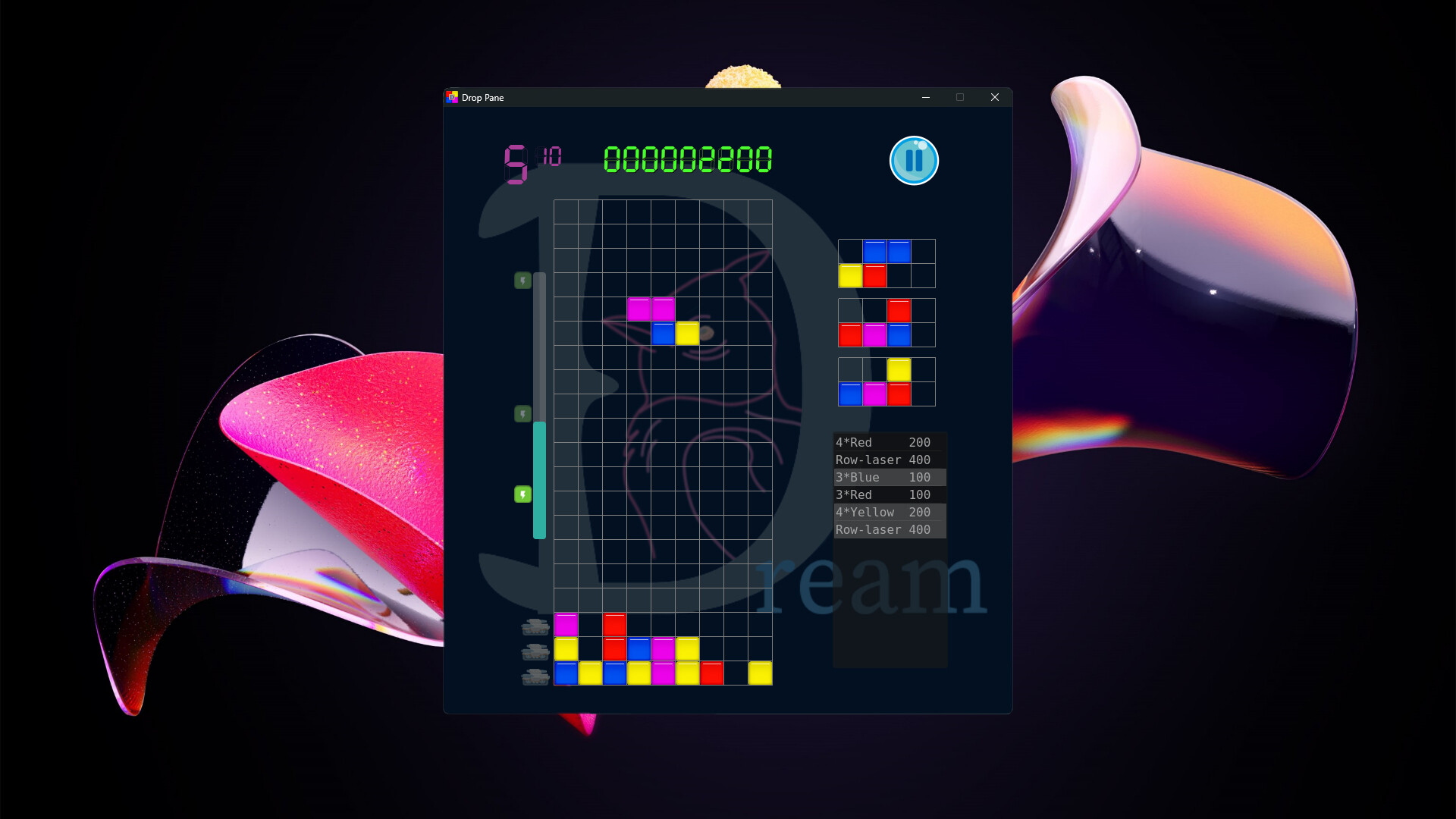 #3. Drop Pane : Not Only Match-3 (Steam) โดย: LarkDream Studio