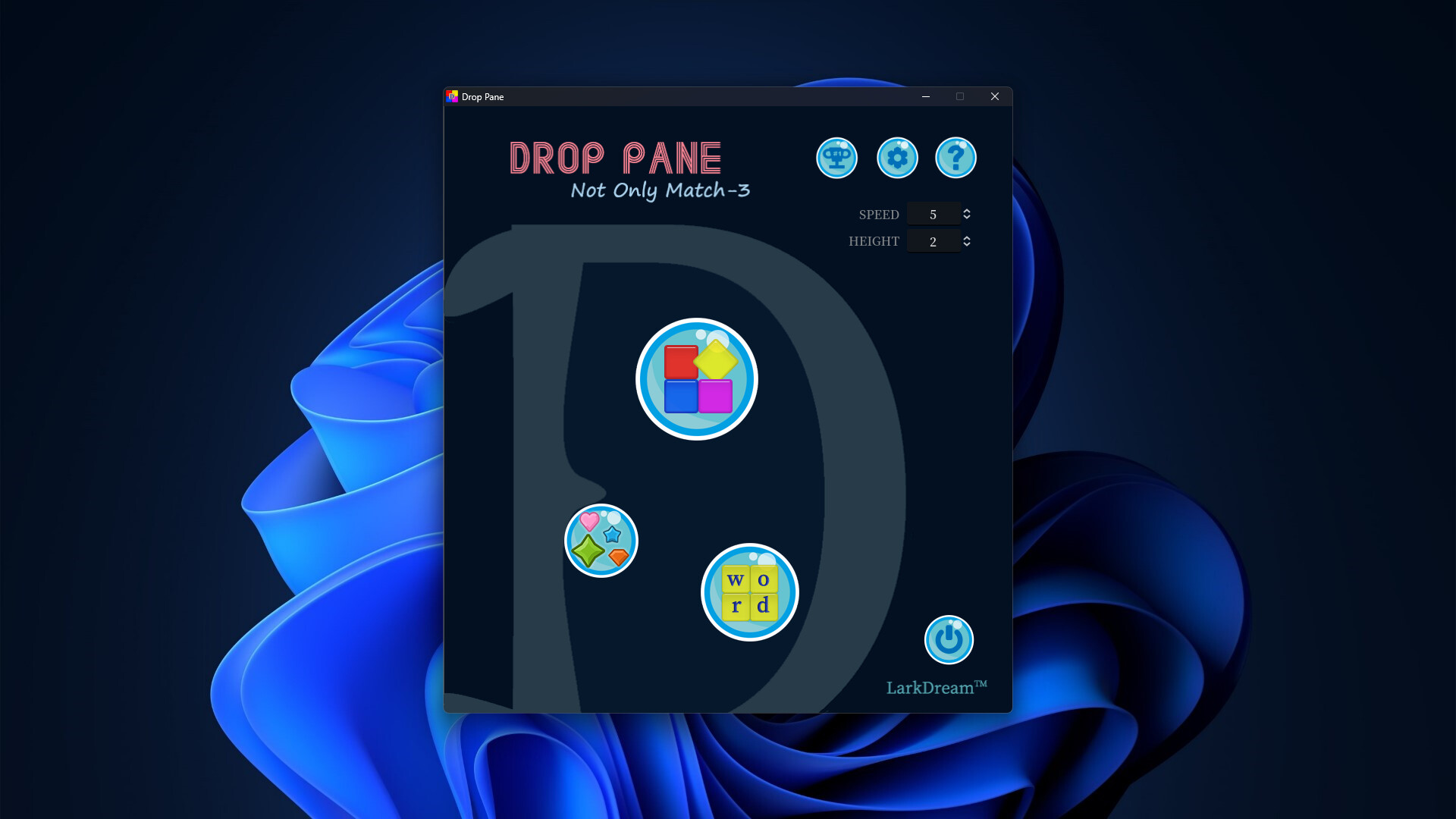 #2. Drop Pane : Not Only Match-3 (Steam) โดย: LarkDream Studio