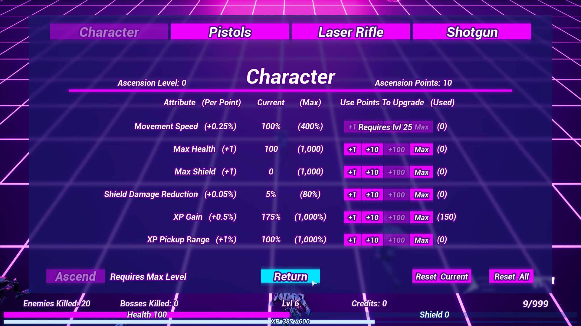 Synthwave Ascension screenshot #2