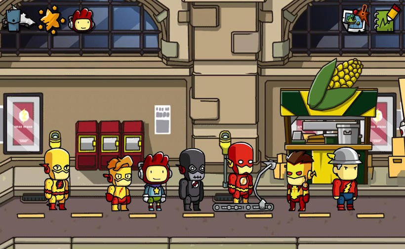 screenshot of Scribblenauts Unmasked: A DC Comics Adventure 3