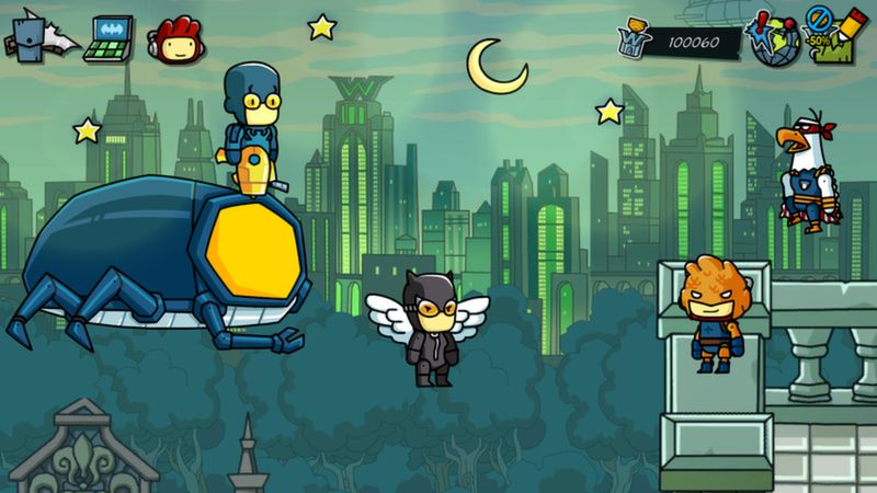 screenshot of Scribblenauts Unmasked: A DC Comics Adventure 9