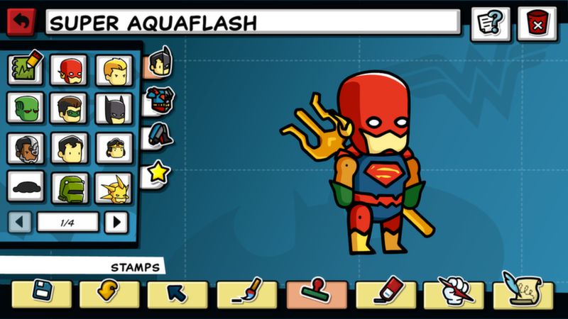 screenshot of Scribblenauts Unmasked: A DC Comics Adventure 7